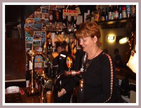 Maureen at the Bar!